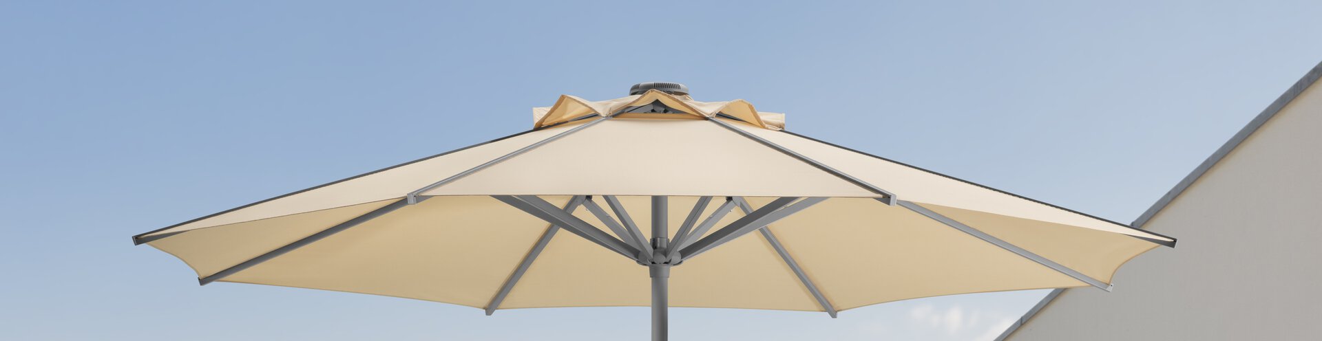 welcher sonnenschirm bei wind